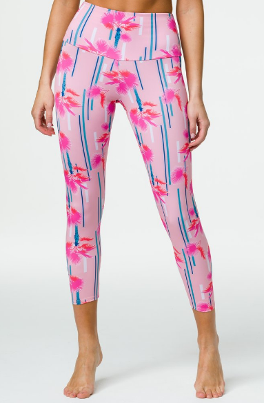 Image Title Onzie High Basic Midi Leggings - Las Palmas